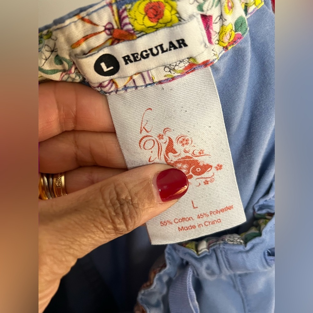 Lindsey Twill Drawstring Cargo Pants - Picture 8 of 10